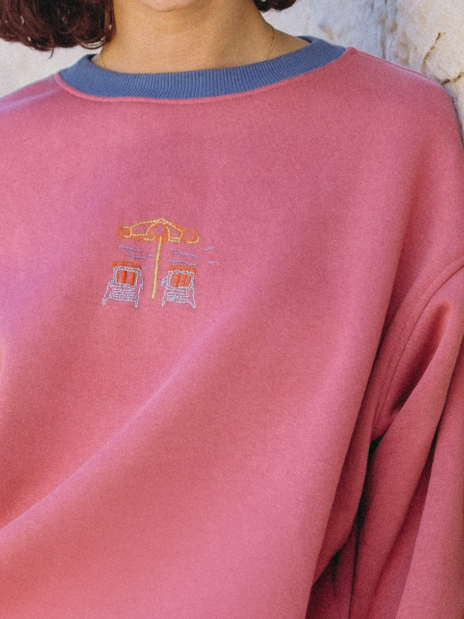 Sweater Dimanche Framboise