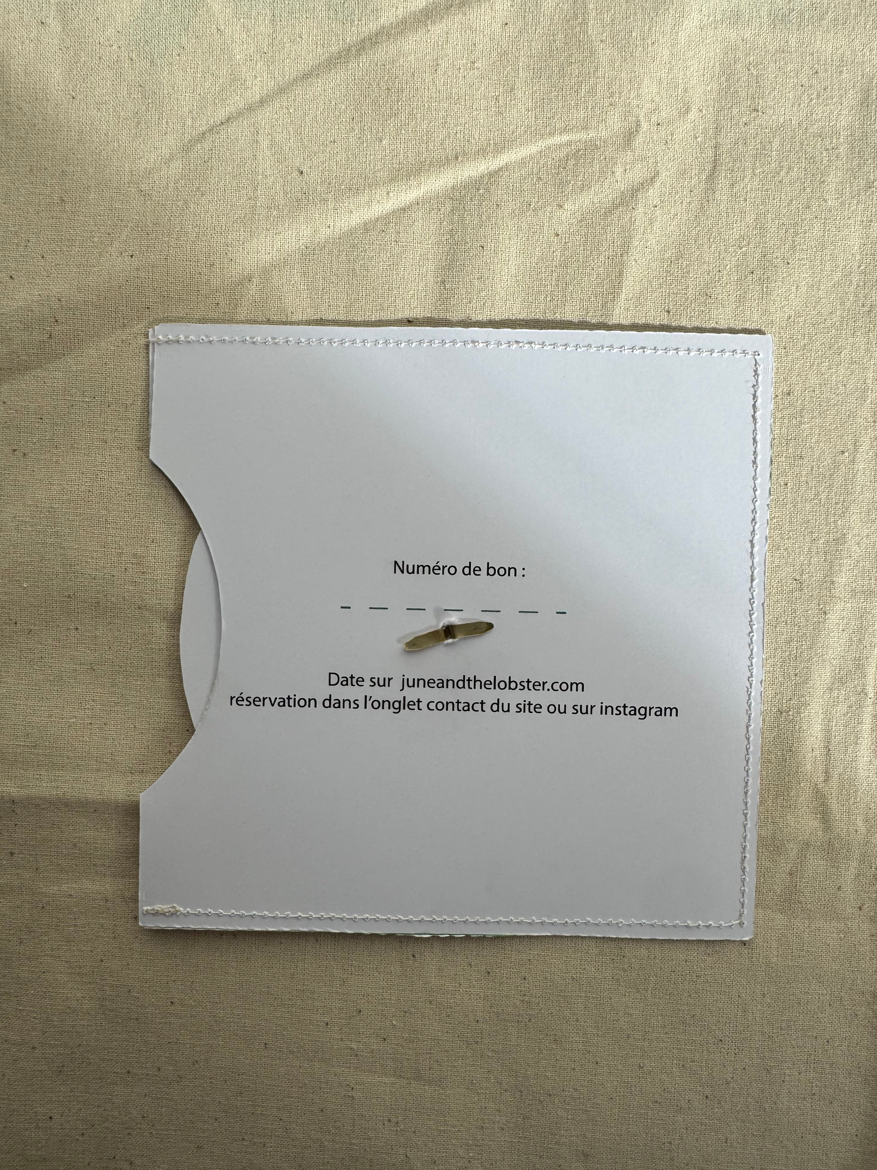 Cartes cadeaux Atelier de broderie