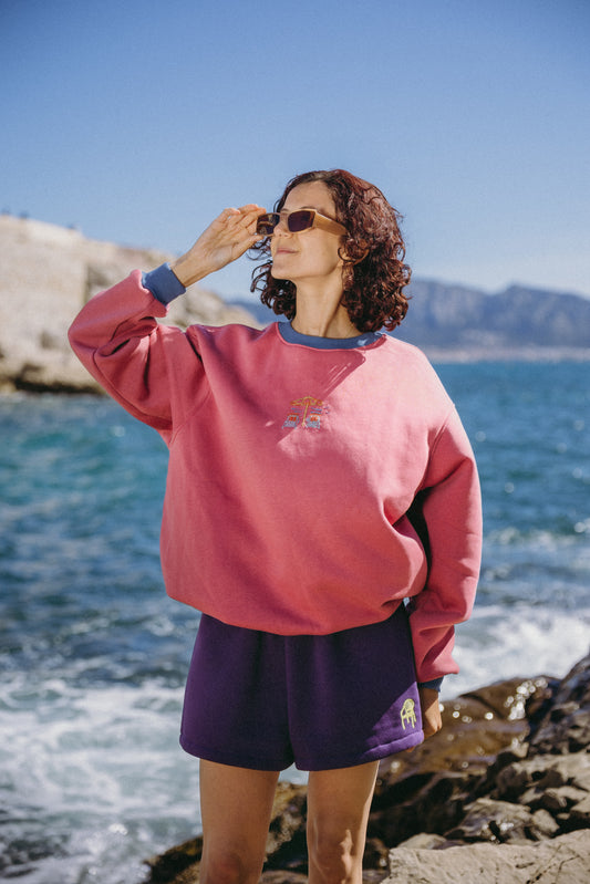 Sweater Dimanche Framboise